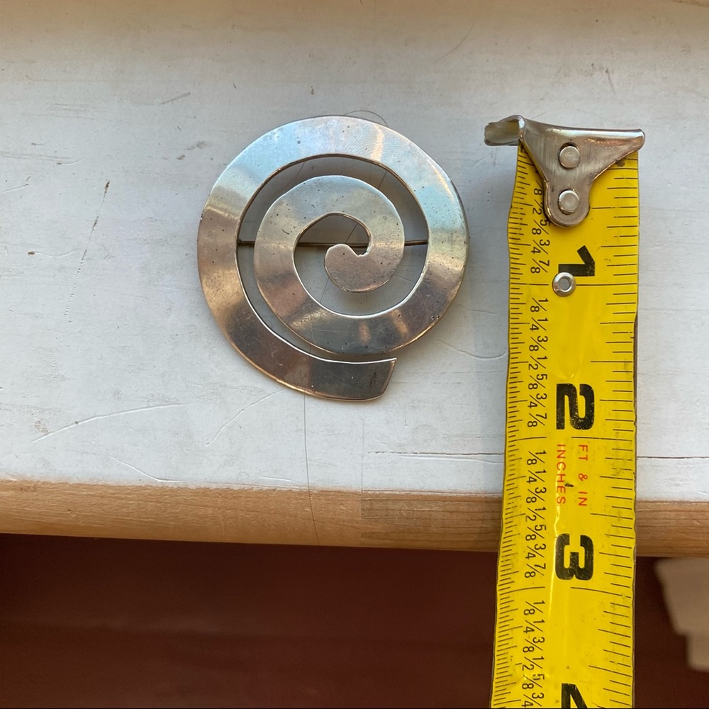Spiral sterling pin- gifted - Picture 8 of 8